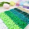 Green Clay Beads Kit – Heishi Beads, Clay Charms & Gold Spacers for Friendship Bracelets, Jewelry Making, Crafts, Concerts, Raves & Gifts